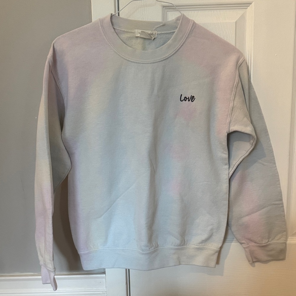 Treasure & Bond Pastel Tie-Dye Sweatshirt